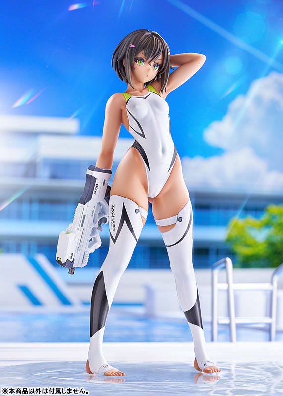 ARMS NOTE Buchou-chan of the Swimming Club Swimsuit Ver. [ Purple / White / Black] 1/7