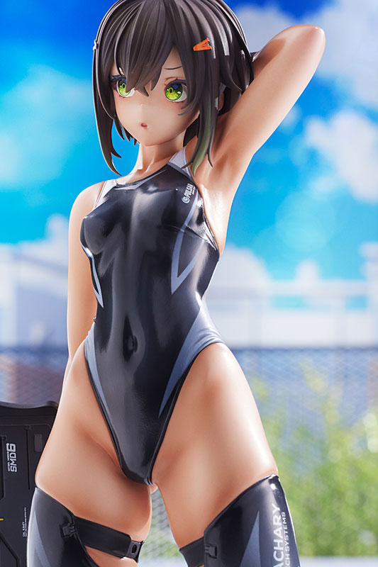 ARMS NOTE Buchou-chan of the Swimming Club Swimsuit Ver. [ Purple / White / Black] 1/7