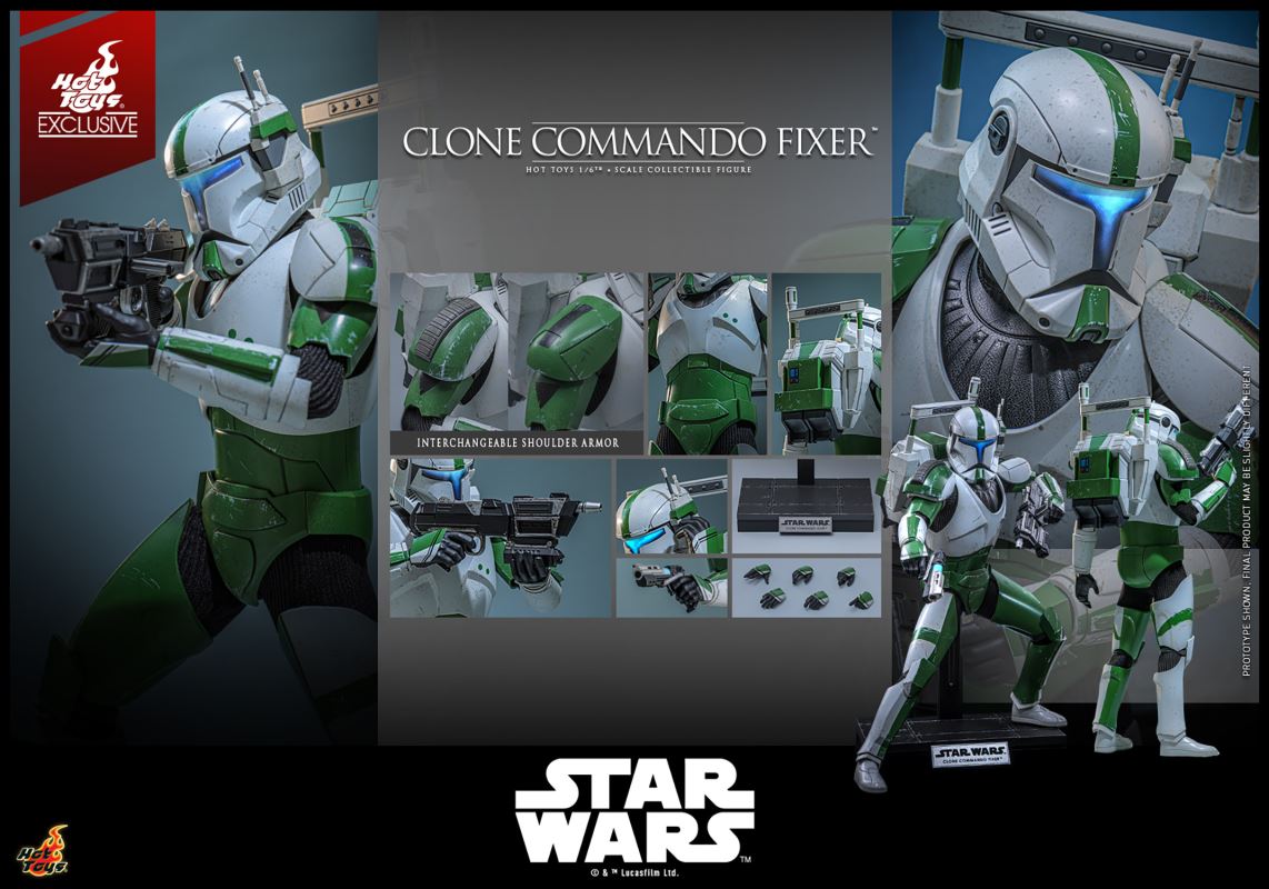 Clone Commando Fixer 1/6