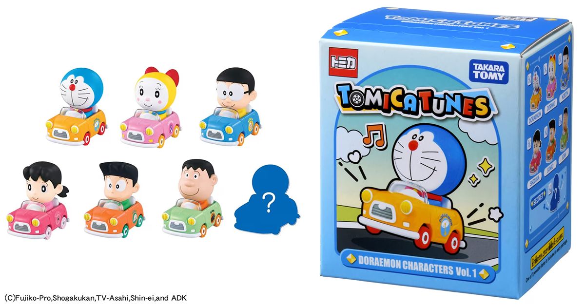 TOMICA TUNES DORAEMON CHARACTERS Vol.1