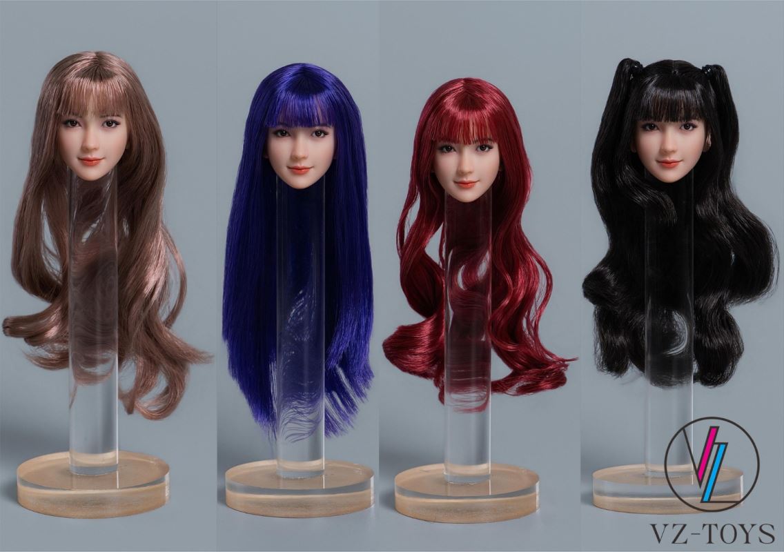 Little Fei Asian Beauty Articulated Eye Head Sculpt 1/6