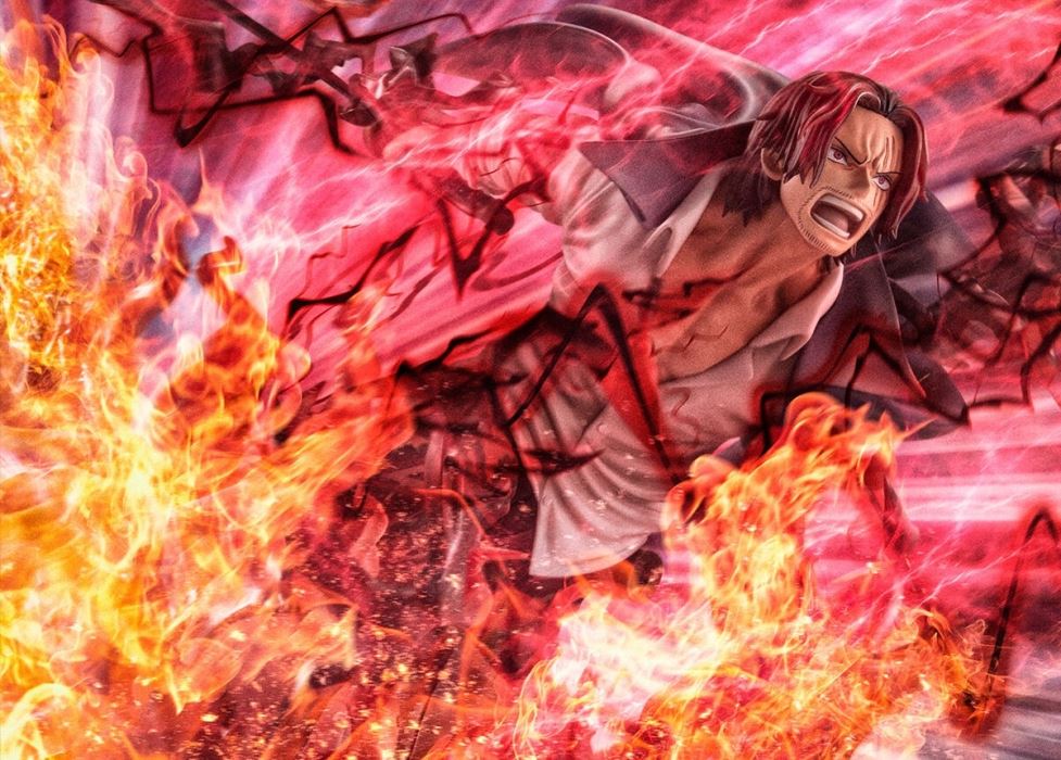 Portrait.Of.Pirates One Piece SA-MAXIMUM Red Hair Pirates Captain Shanks the Red-Haired God-Avoider