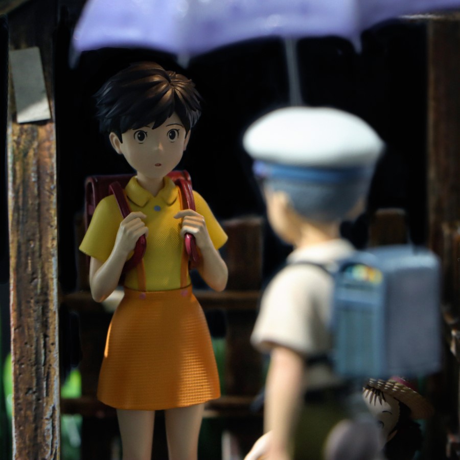 Totoro Tenderness in the Rain