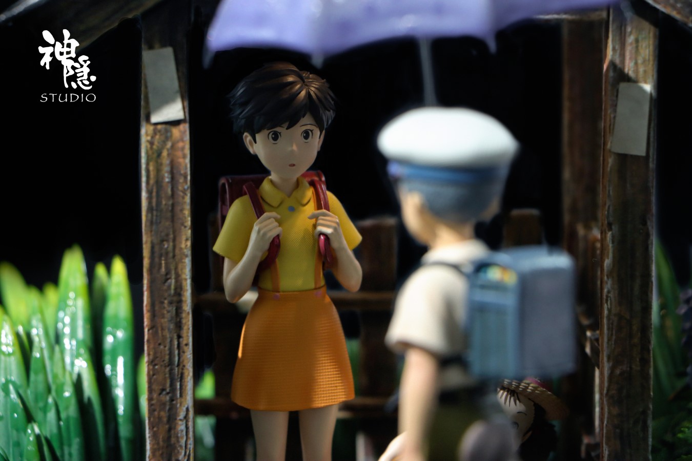 Totoro Tenderness in the Rain