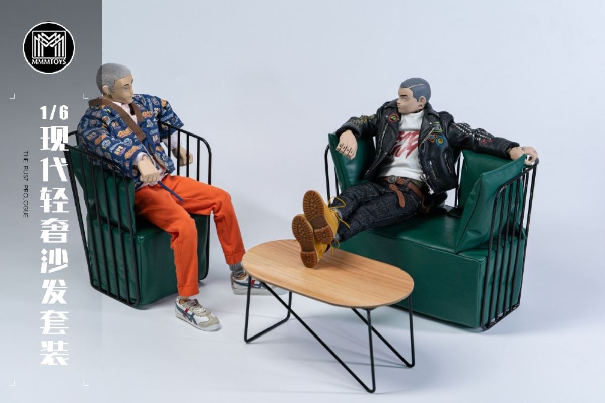 Modern light luxury sofa set 1/6
