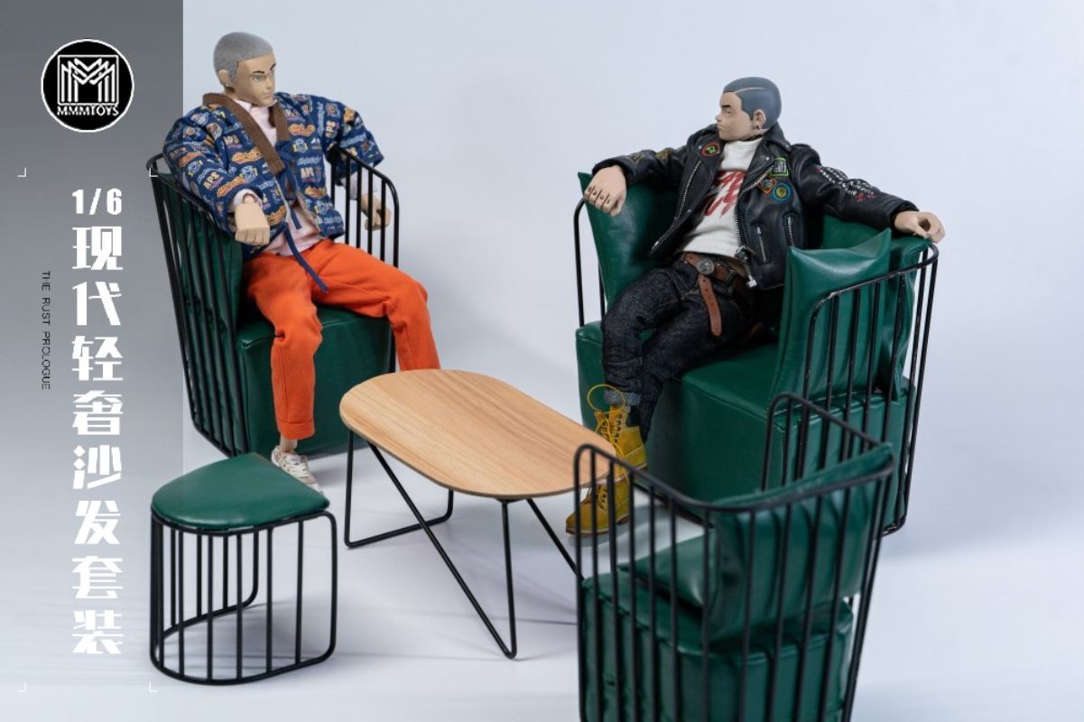 Modern light luxury sofa set 1/6
