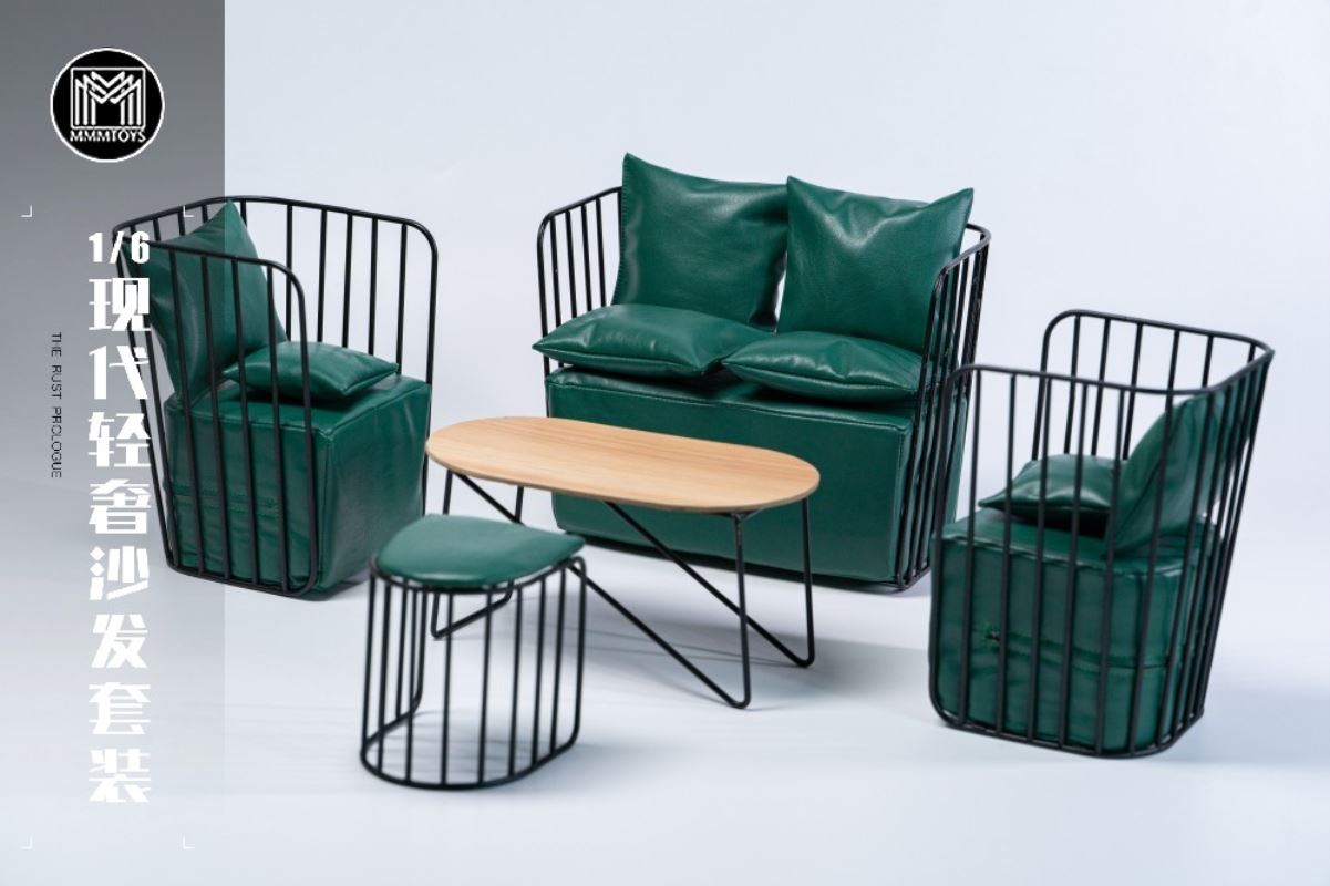 Modern light luxury sofa set 1/6