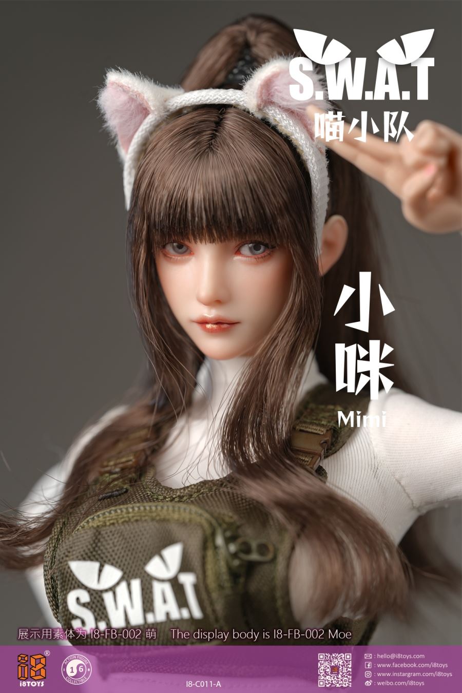 Meow Squad - Little Mimi Costume Pack 1/6