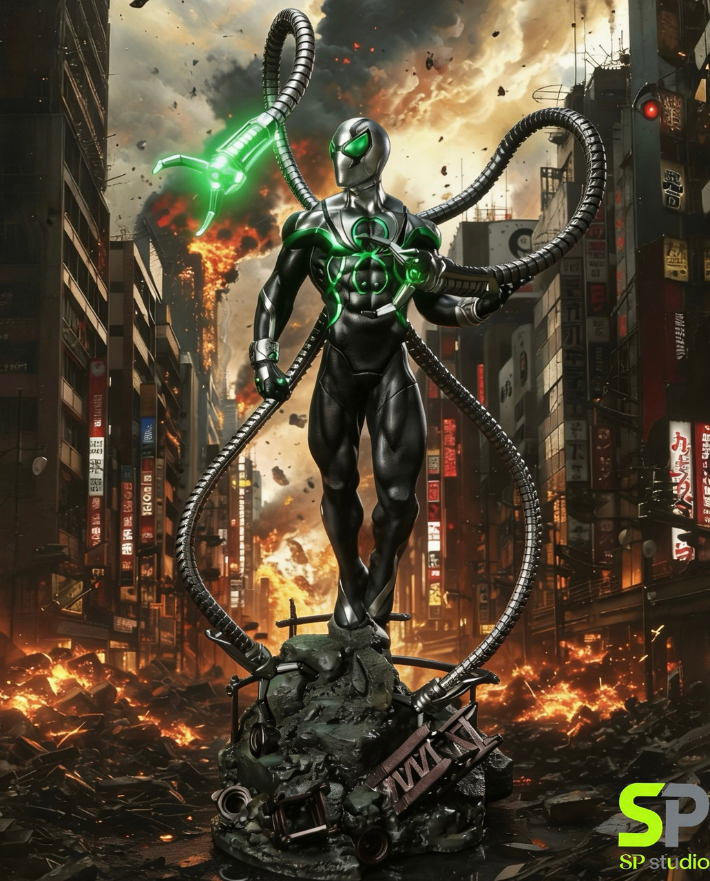 Superior Octopus Spider Man 1/4
