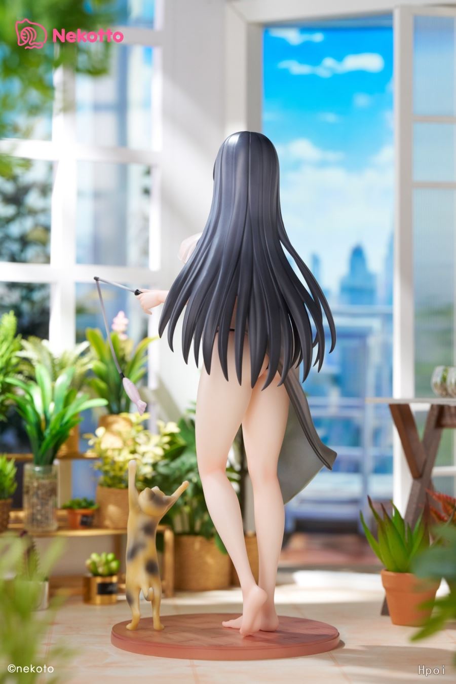 Cat-Playing Girl Kioto 1/6