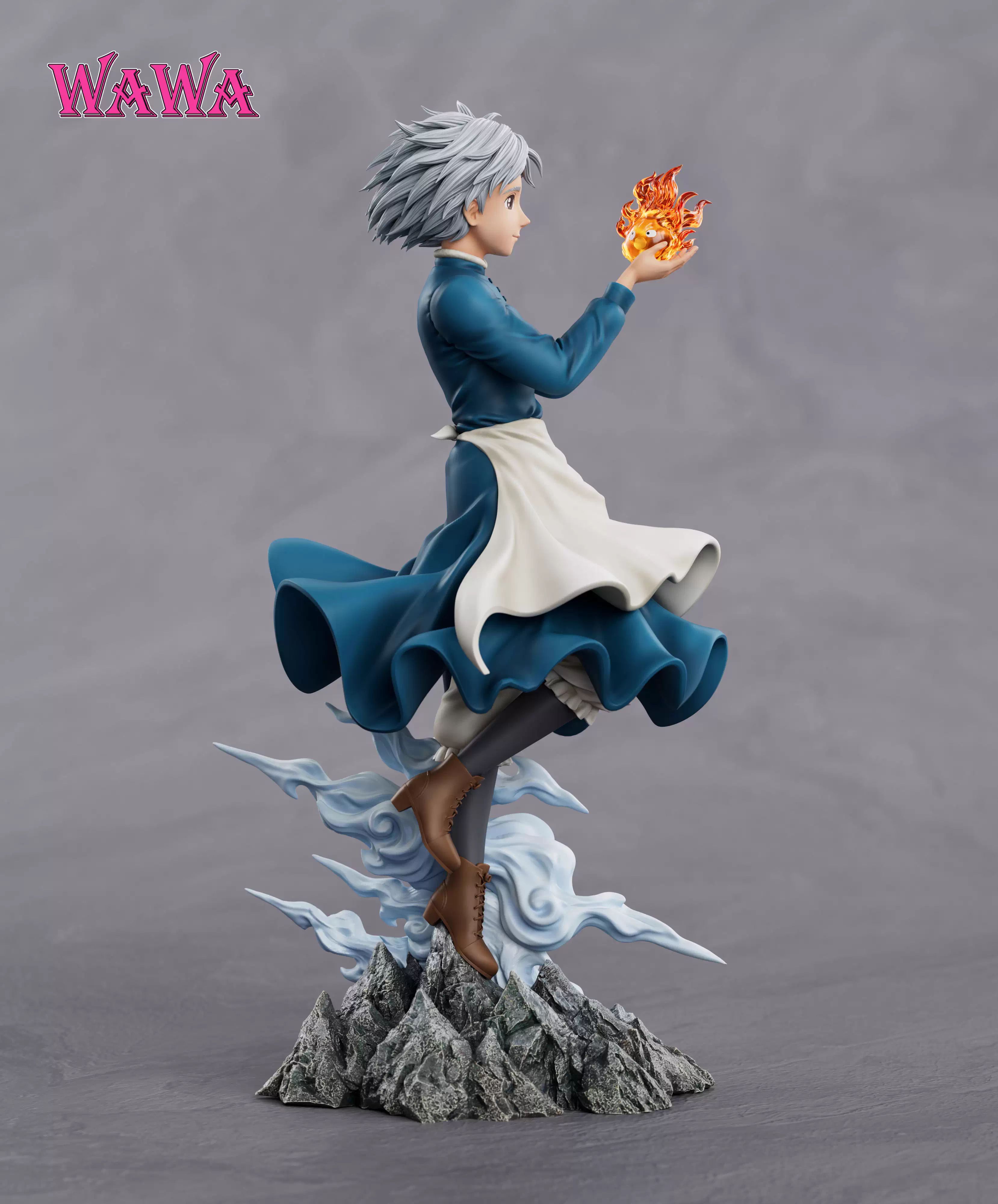 Sophie & Calcifer - Howl's Moving Castle