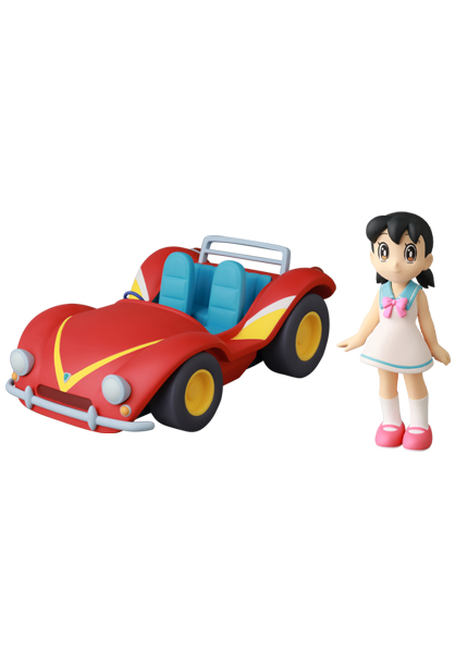 Ultra Detail Figure UDF Movie Doraemon Nobita and the New Castle of the Undersea Devil Doraemon & Shizuka & Underwater Buggy