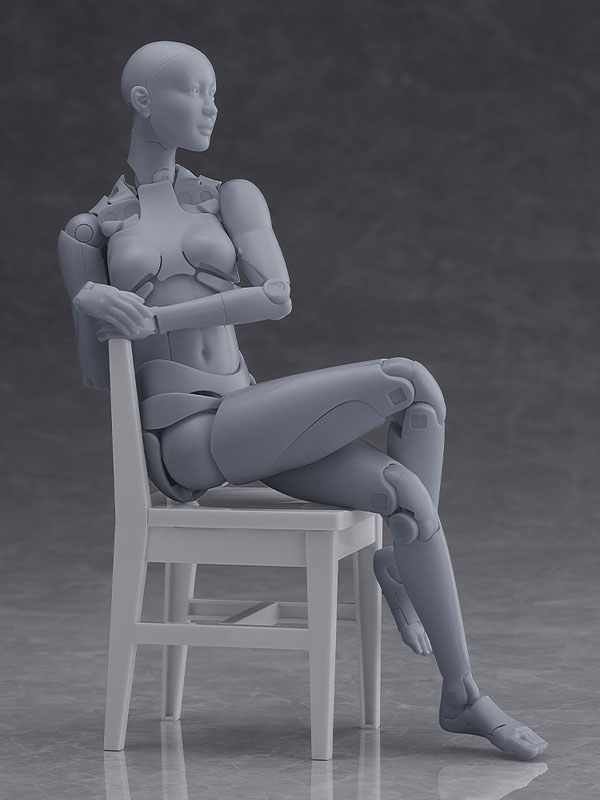 Nishimura Style Drawing Doll Olive [Gray / FLESH]