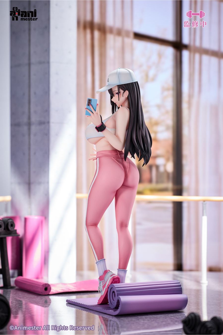 Dongtan Fitness Girl's Sweating Moment 1/6