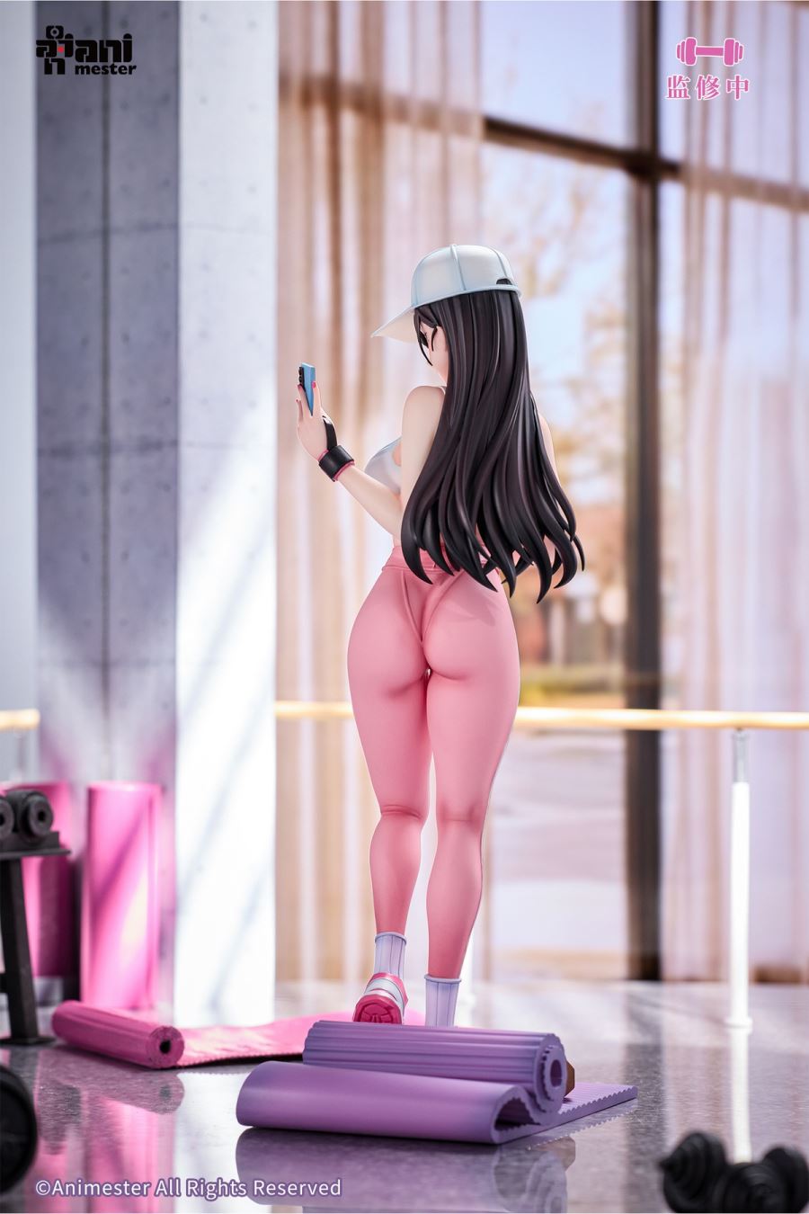 Dongtan Fitness Girl's Sweating Moment 1/6