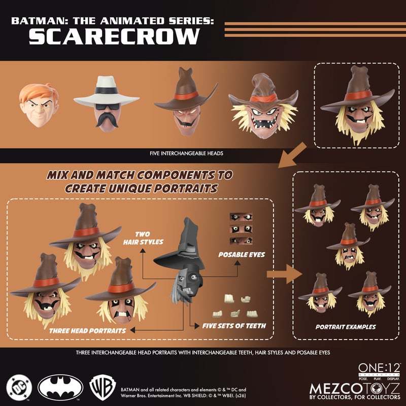 One:12 DC Batman: The Animated Series Scarecrow