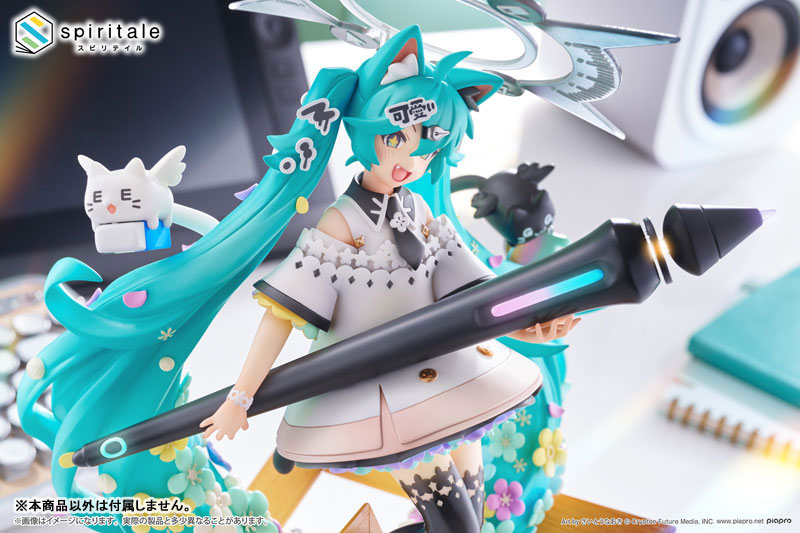 Hatsune Miku x Naoki Saito My Figure Making! -The Painter ver.- 1/7