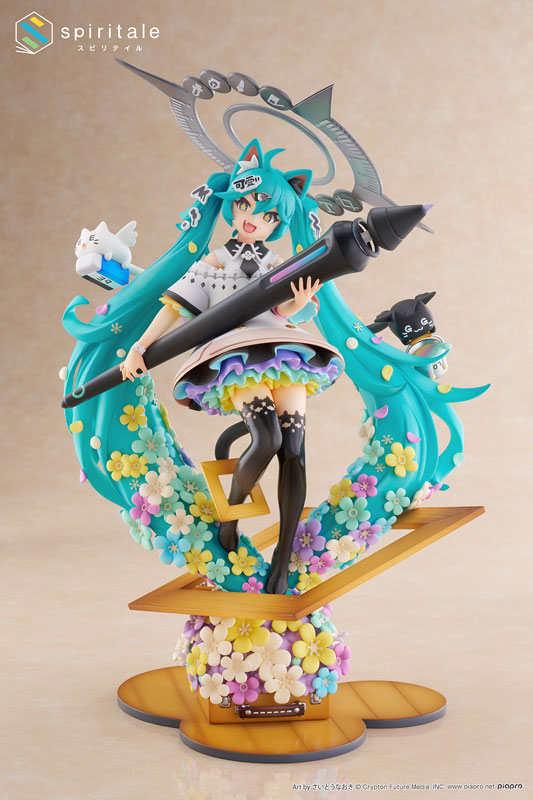 Hatsune Miku x Naoki Saito My Figure Making! -The Painter ver.- 1/7