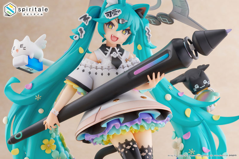 Hatsune Miku x Naoki Saito My Figure Making! -The Painter ver.- 1/7