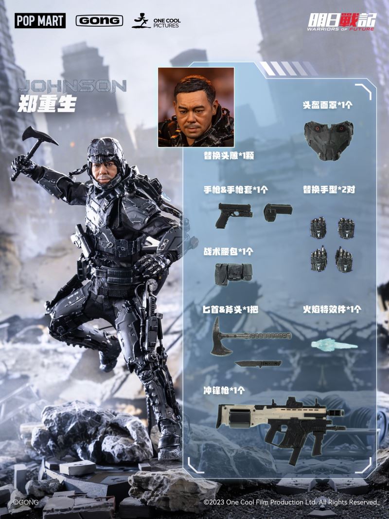 Warriors of Future Series Tyler X Johnson 1/8