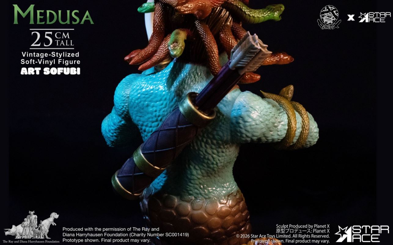 Ray Harryhausen Retro Style Series - Medusa Vinyl Action Figure