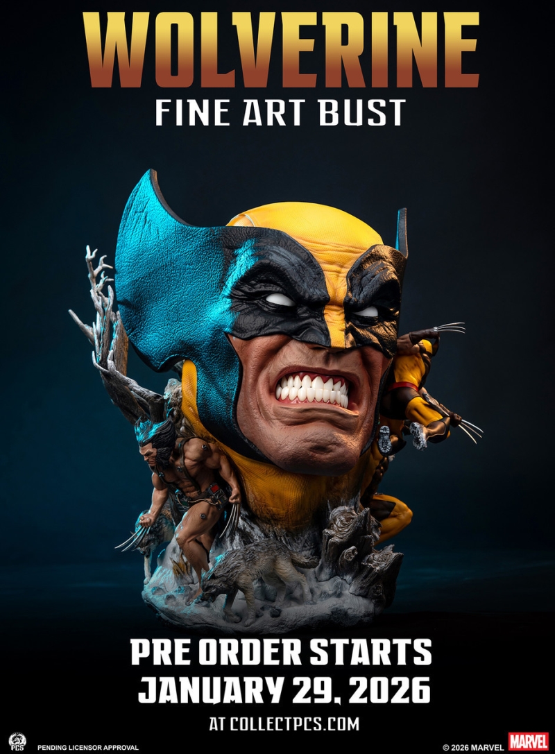 Wolverine Fine Arts Bust
