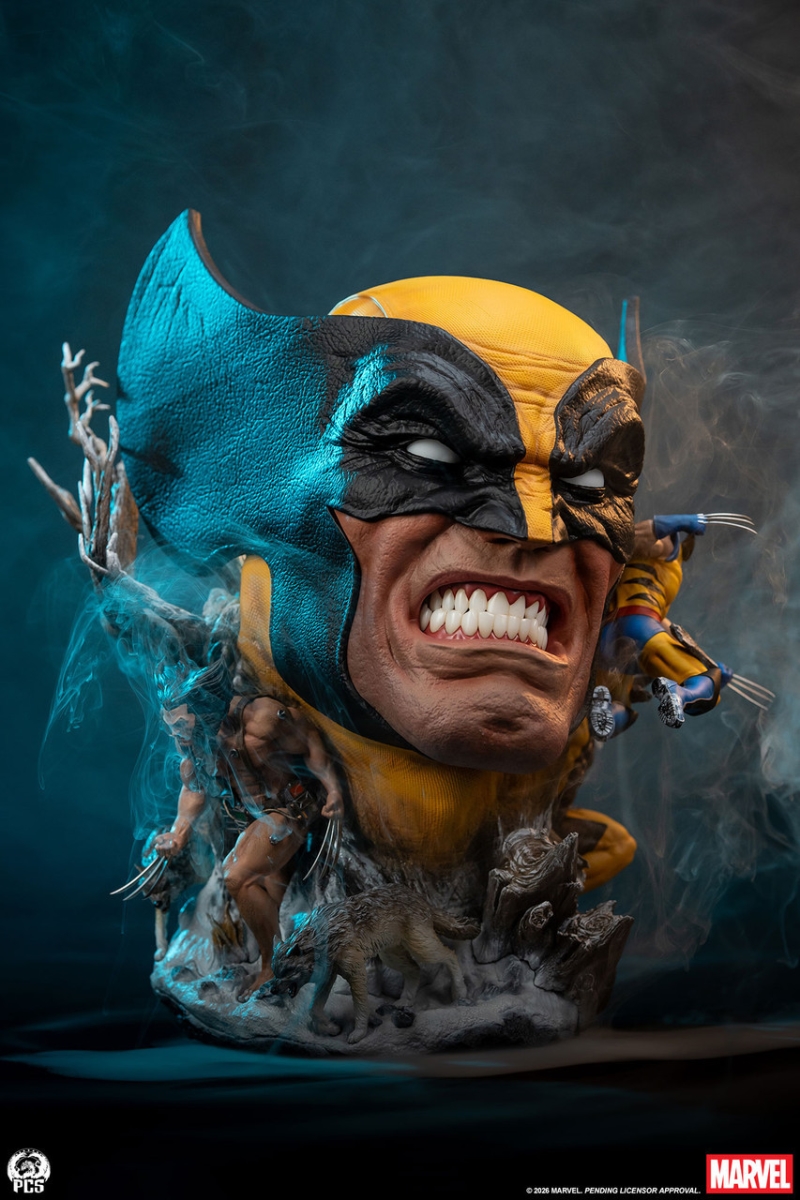 Wolverine Fine Arts Bust