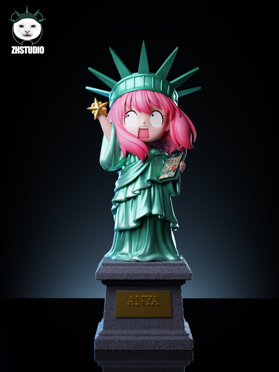 Anya & Frieren cos Statue of Liberty