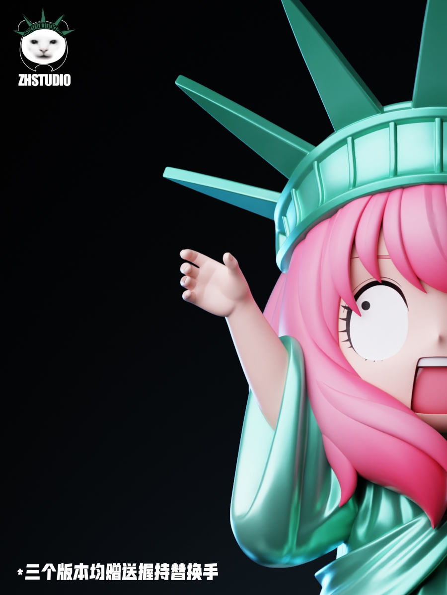 Anya & Frieren cos Statue of Liberty