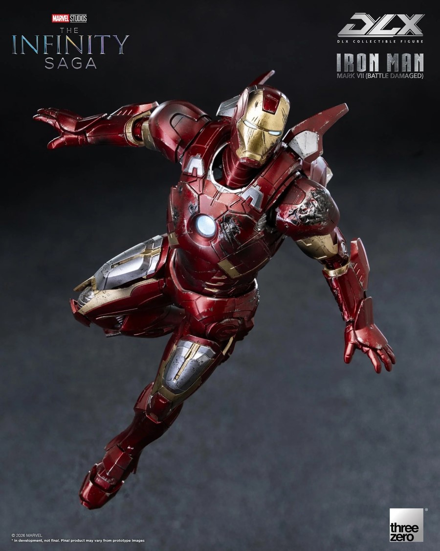 Marvel Studios: Infinity Saga DLX Iron Man Mark VII (Battle Damaged)