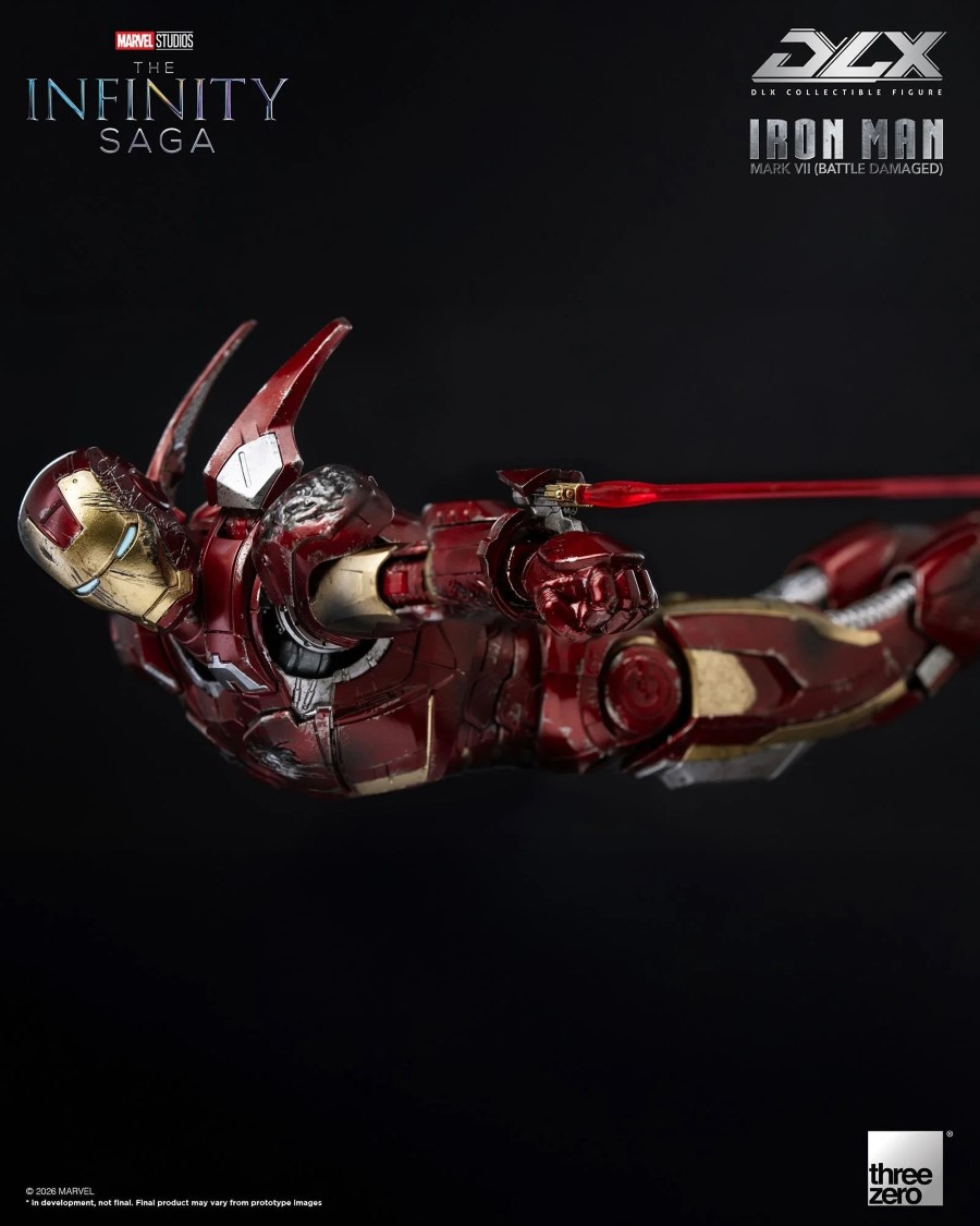 Marvel Studios: Infinity Saga DLX Iron Man Mark VII (Battle Damaged)