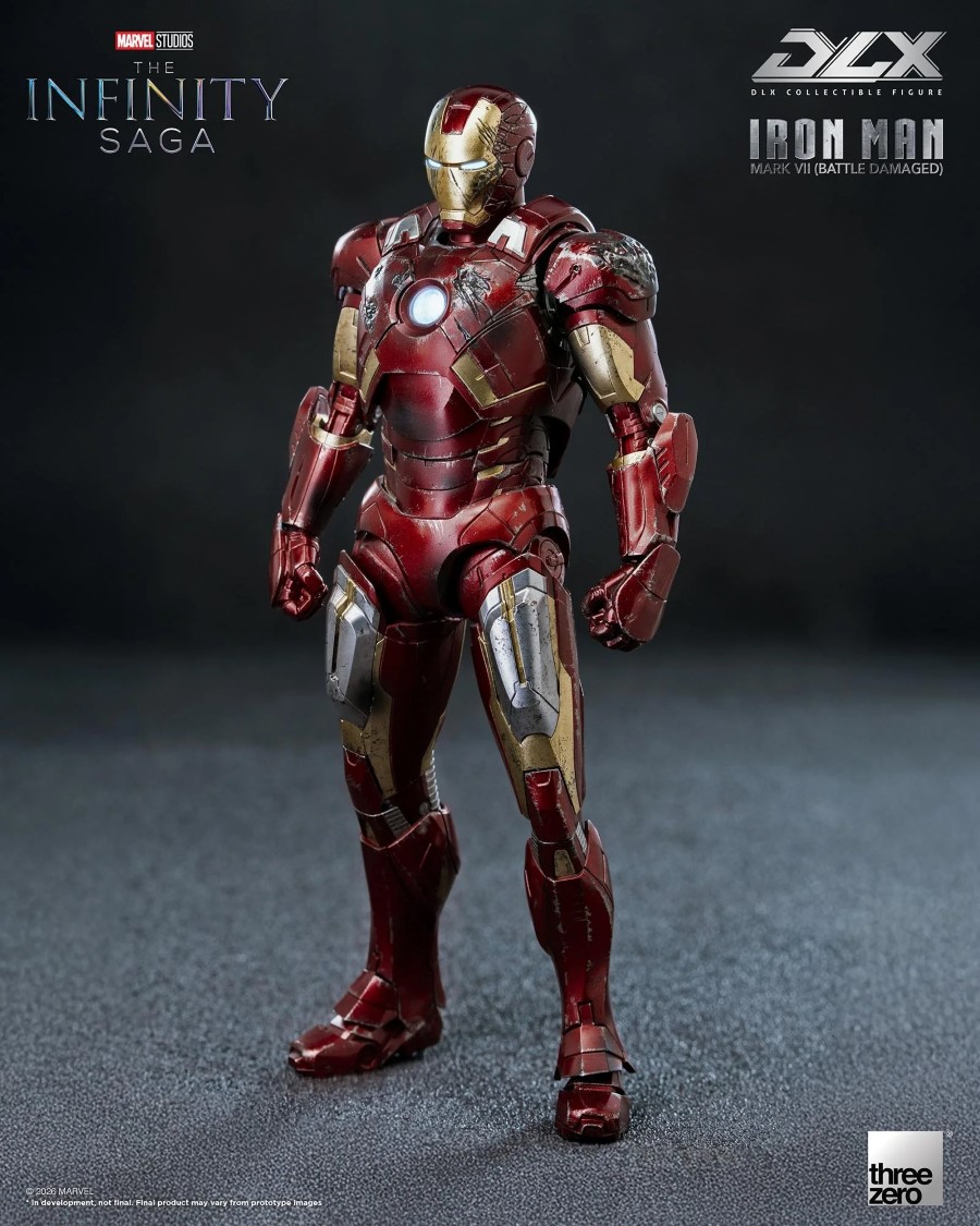 Marvel Studios: Infinity Saga DLX Iron Man Mark VII (Battle Damaged)
