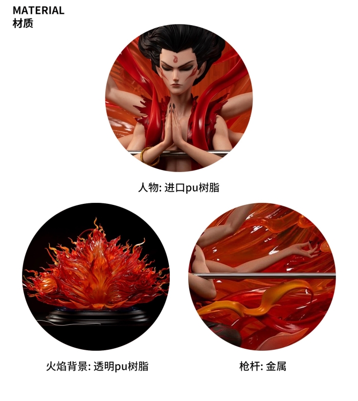 Six-Armed Ne Zha Statue 1/6