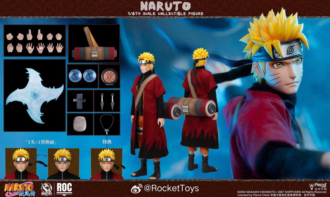 Uzumaki Naruto Sage Ver 1/6