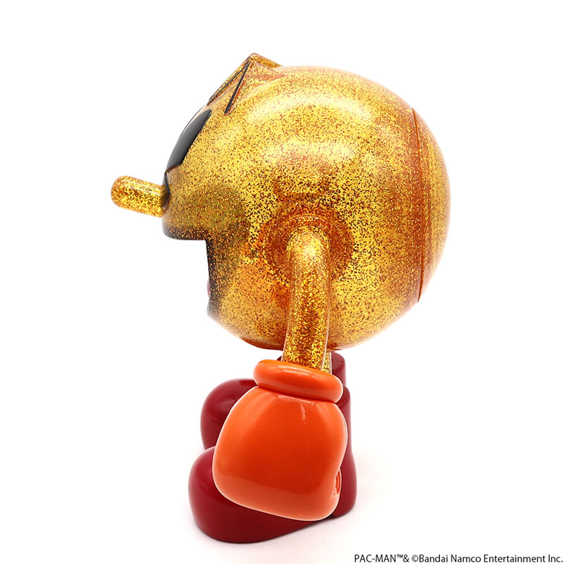 SOFVIPS Pac-Man Clear Yellow Glitter