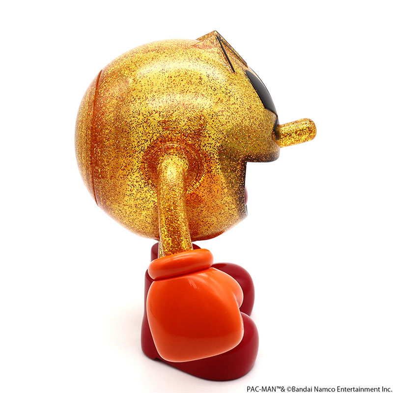 SOFVIPS Pac-Man Clear Yellow Glitter