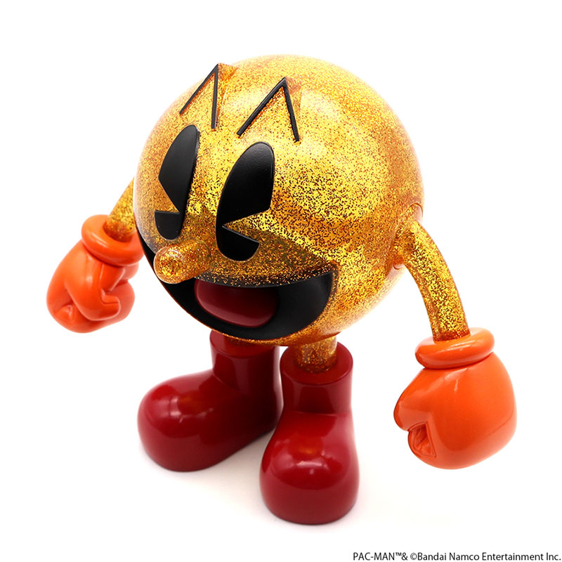 SOFVIPS Pac-Man Clear Yellow Glitter