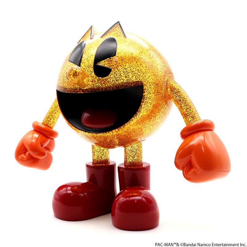 SOFVIPS Pac-Man Clear Yellow Glitter