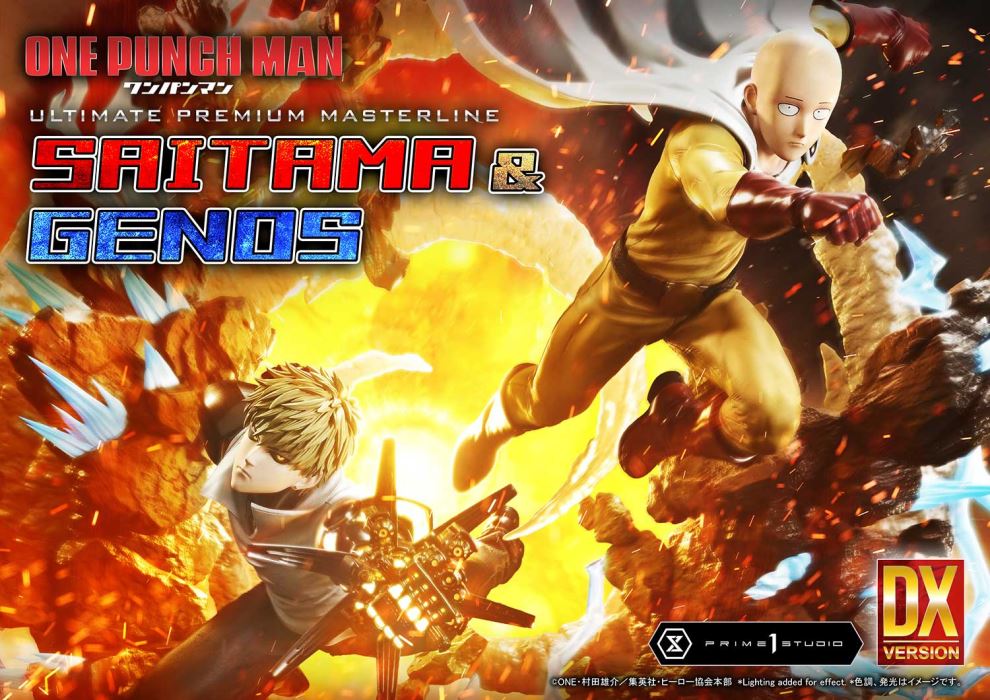One-Punch Man Saitama & Genos DX Version