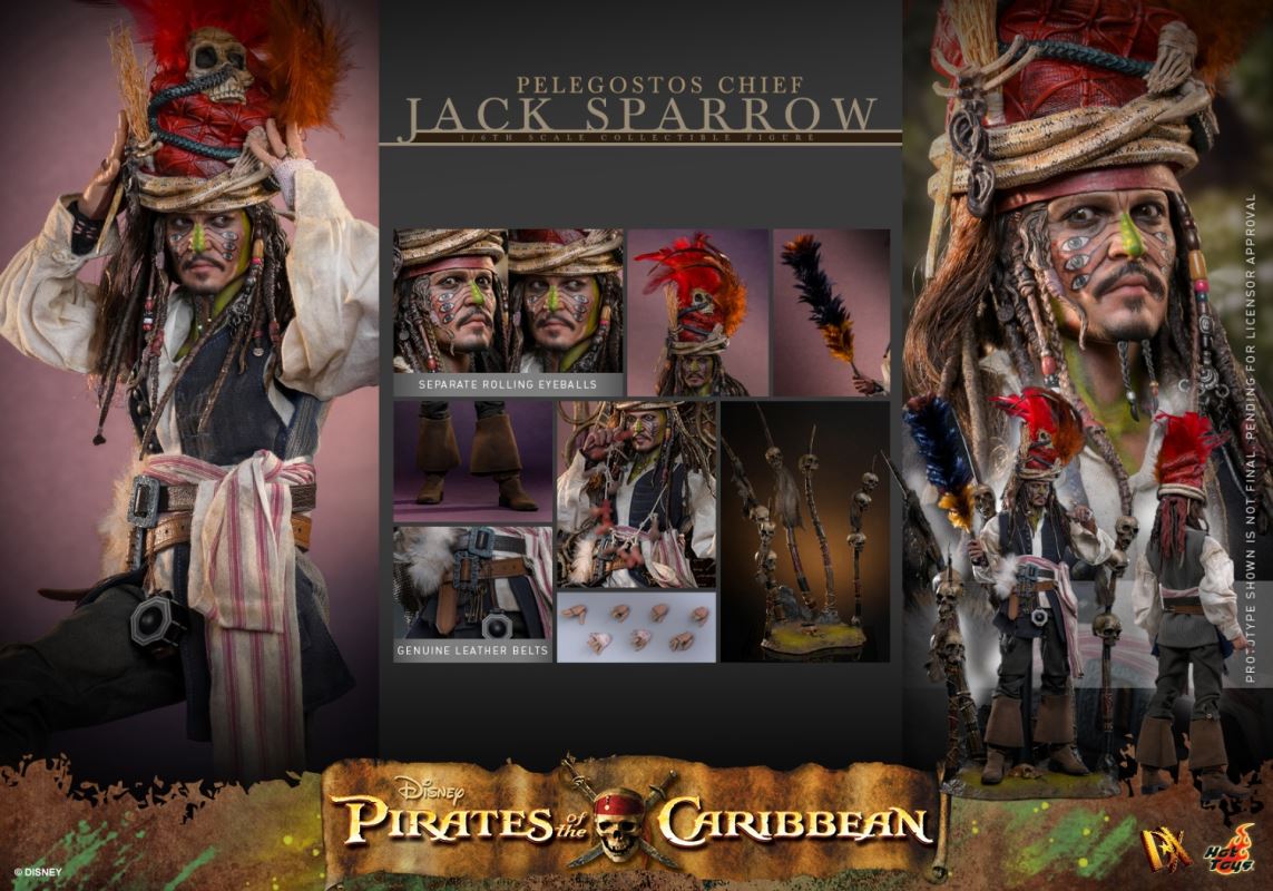 Pelegostos Chief Jack Sparrow 1/6