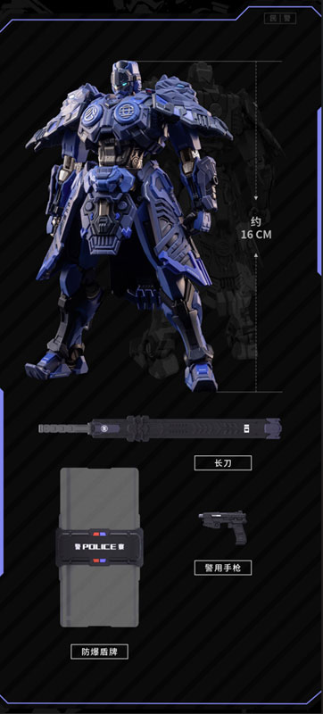 Chang An Wei Mecha / Civil Police / Special Police / Traffic Police