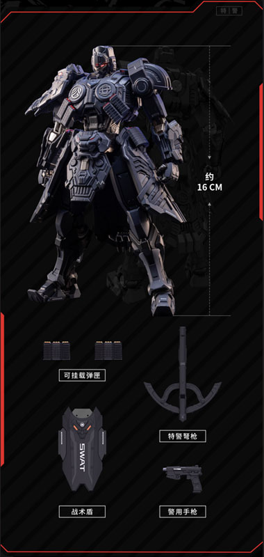 Chang An Wei Mecha / Civil Police / Special Police / Traffic Police