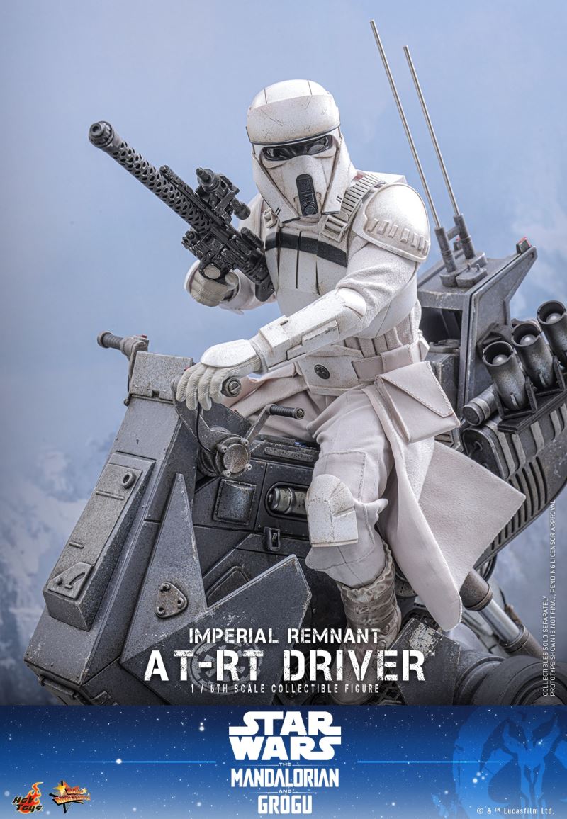 Imperial Remnants AT-RT & Pilot - The Mandalorian and the Gugu 1/6