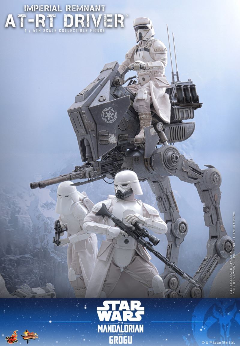 Imperial Remnants AT-RT & Pilot - The Mandalorian and the Gugu 1/6