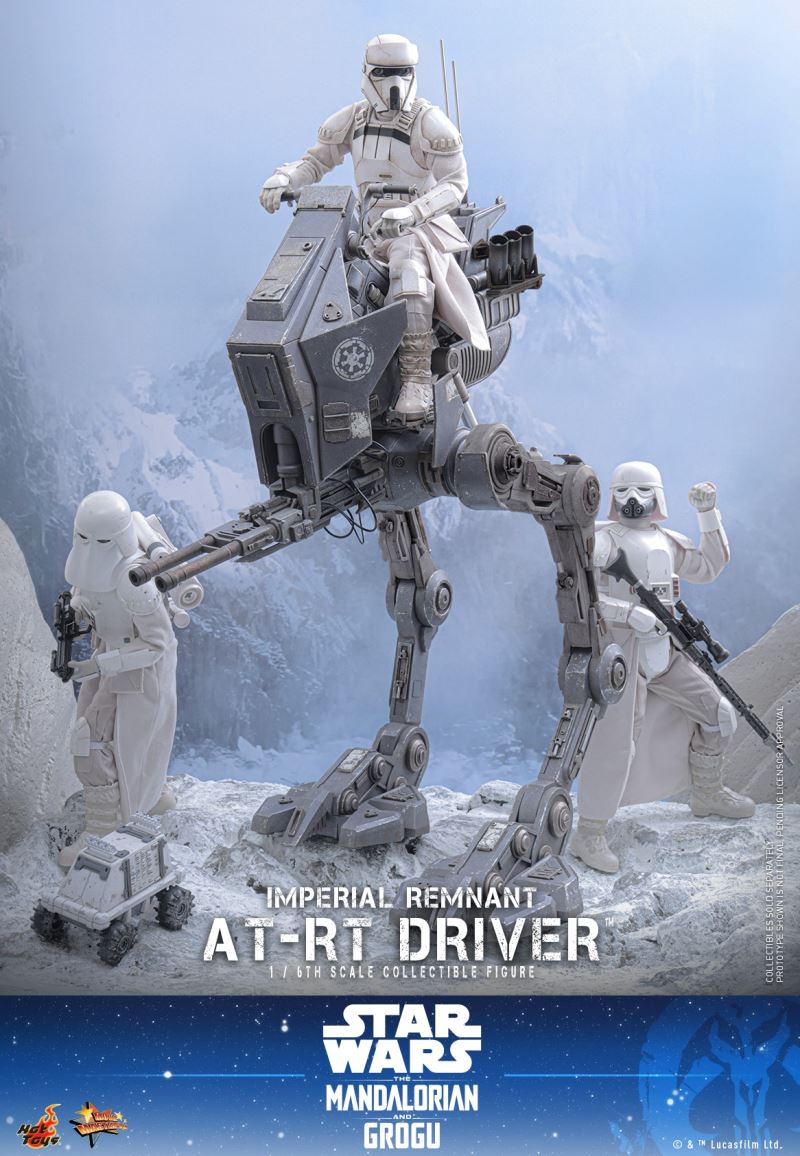 Imperial Remnants AT-RT & Pilot - The Mandalorian and the Gugu 1/6