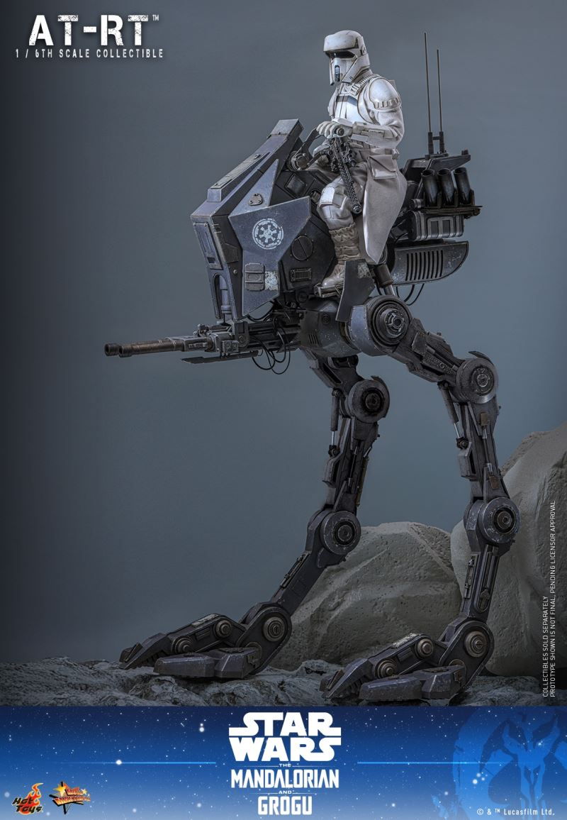 Imperial Remnants AT-RT & Pilot - The Mandalorian and the Gugu 1/6