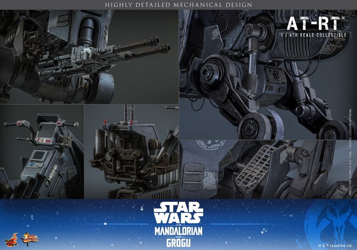 Imperial Remnants AT-RT & Pilot - The Mandalorian and the Gugu 1/6
