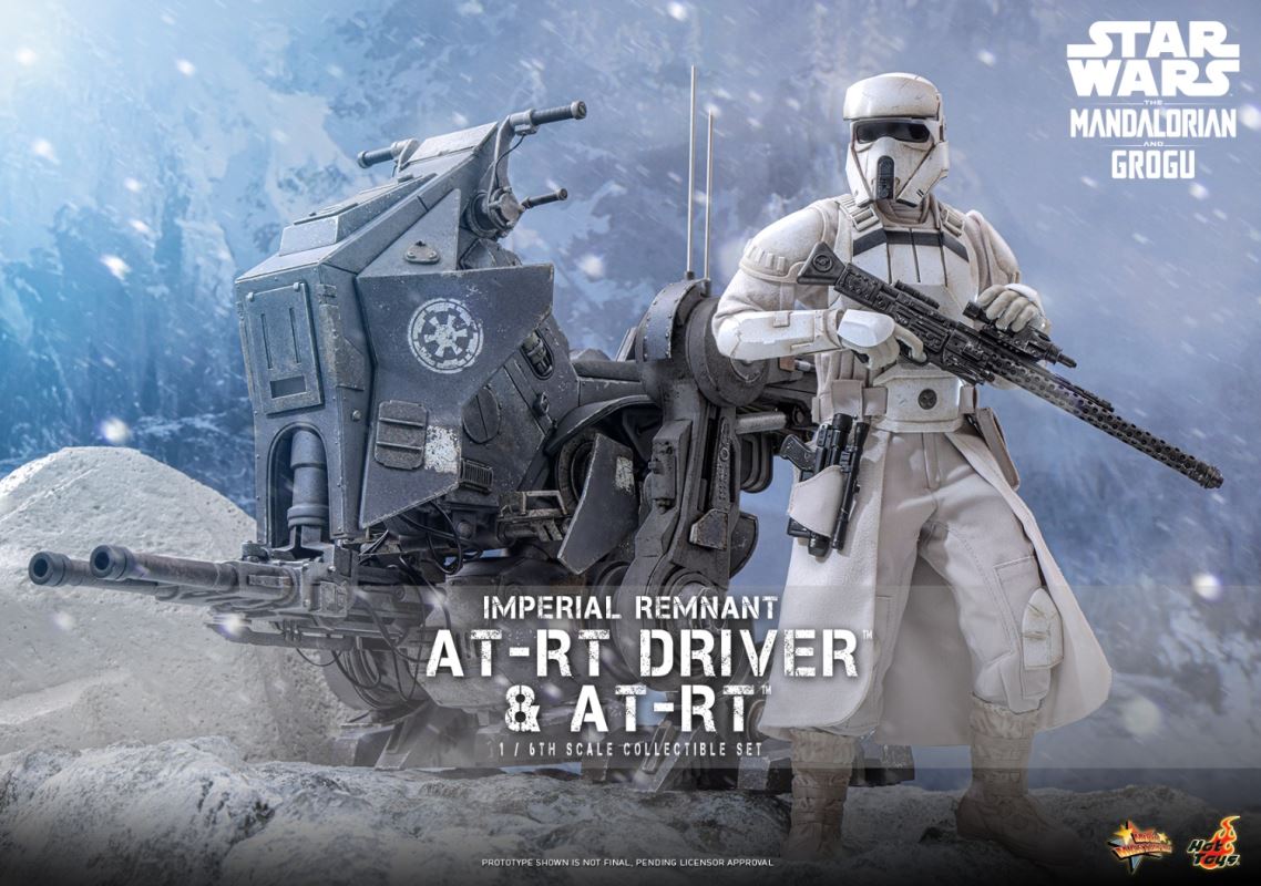 Imperial Remnants AT-RT & Pilot - The Mandalorian and the Gugu 1/6