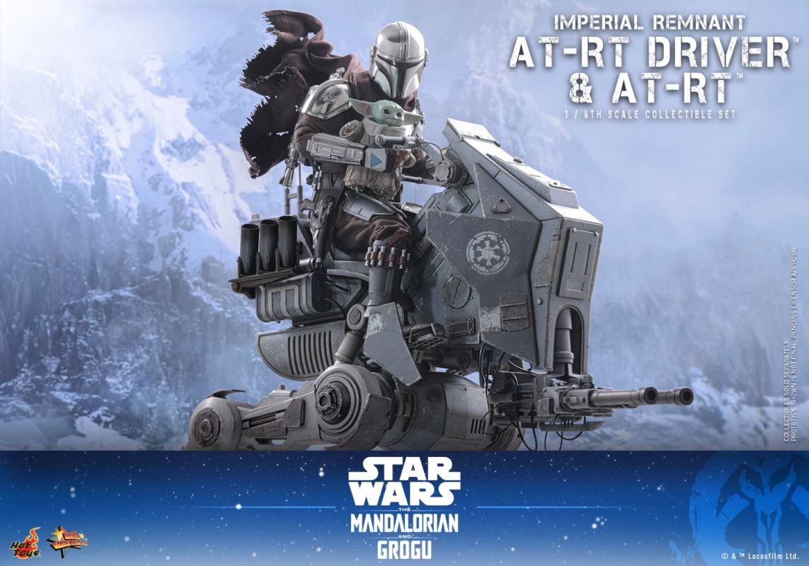 Imperial Remnants AT-RT & Pilot - The Mandalorian and the Gugu 1/6