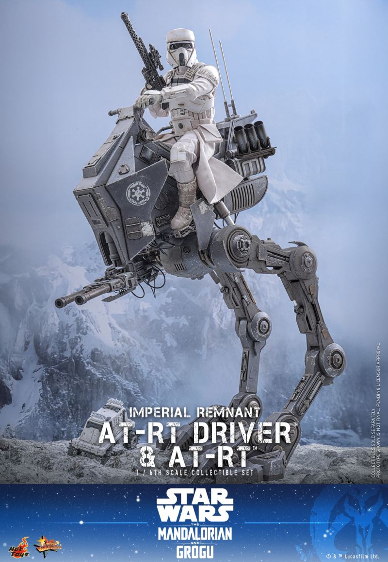 Imperial Remnants AT-RT & Pilot - The Mandalorian and the Gugu 1/6